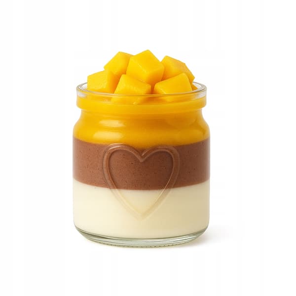 5x DESSERTBEHOLDERE 150 ml HJERTEGLAS Til Desserter Til Desserter