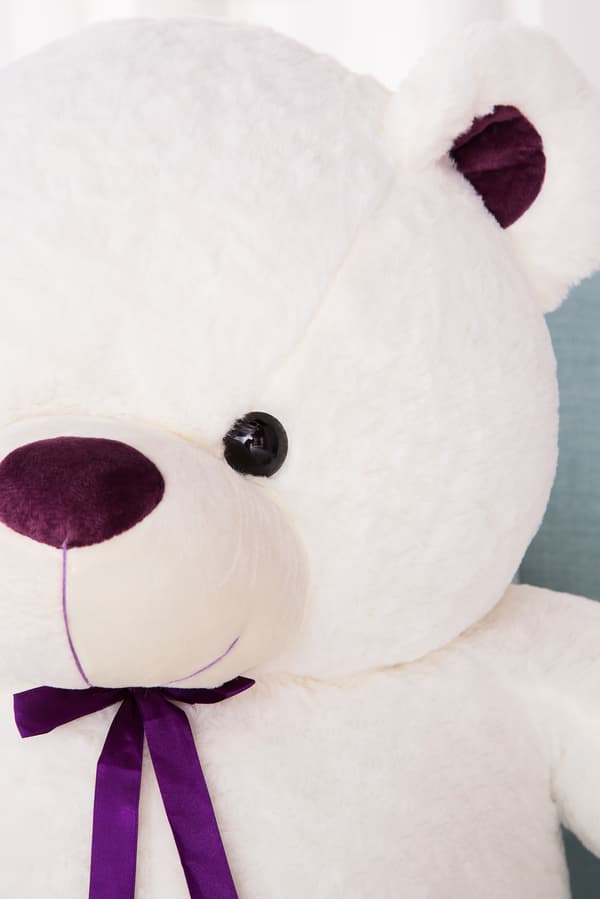 Teddy Valor 90cm - valkoinen