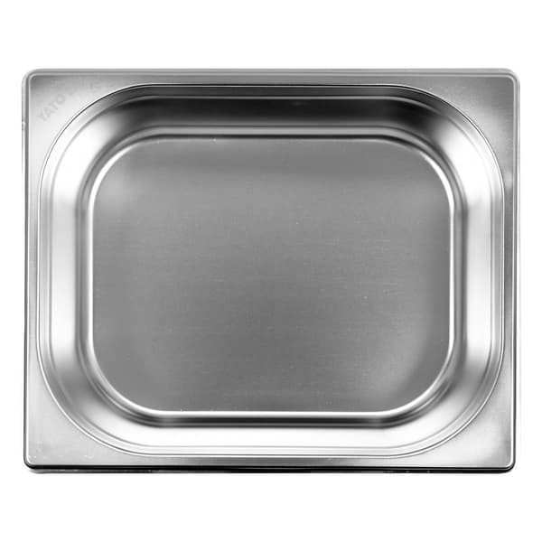 Gastronormbeholder 7L - GN1/2, H100MM - rustfrit stål - YG-00263