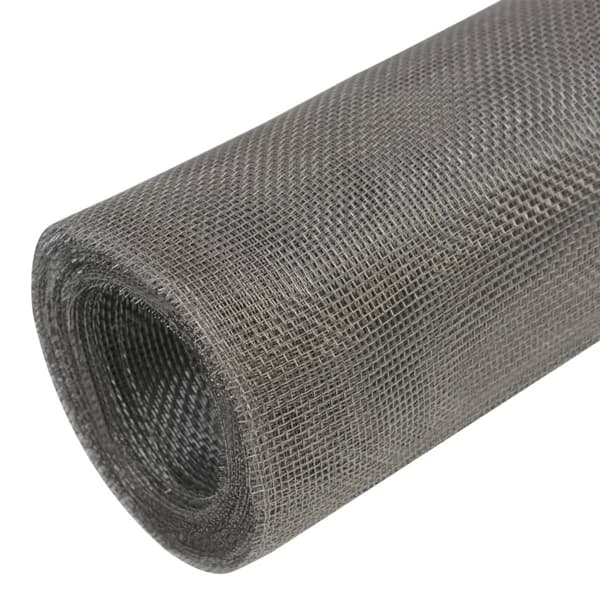 vidaXL insektnet rustfrit stål 100 x 500 cm sølv