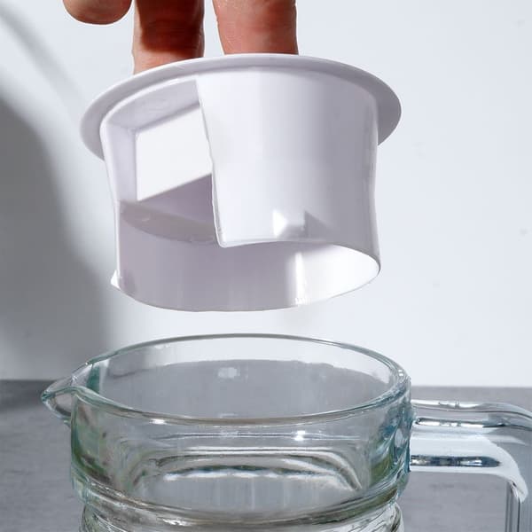 Glas kande med låg 650 ml