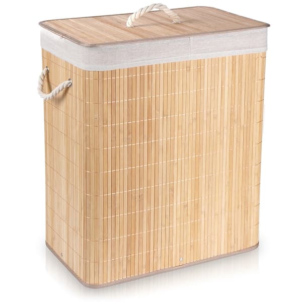 Bambu pesukori beige 90 l
