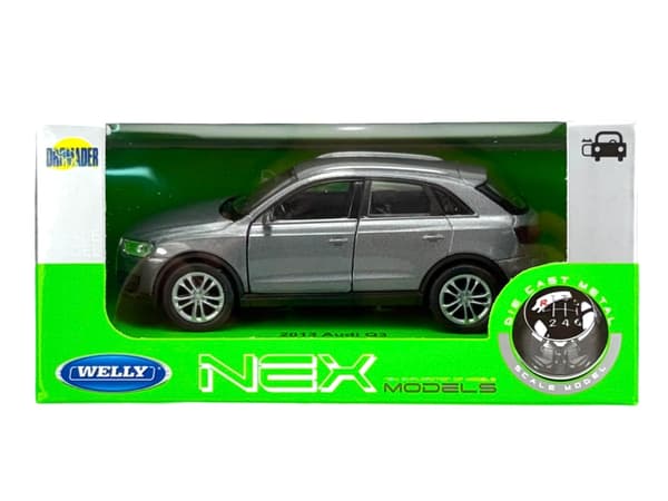 WELLY AUDI Q3 SØLV 1:34 43666