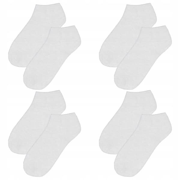 4 par universalstrumpor, vita, stl 39-44