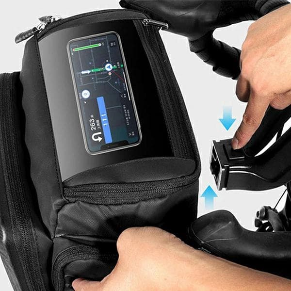 WILDMAN GS6 3L cykelsteltaske, sort
