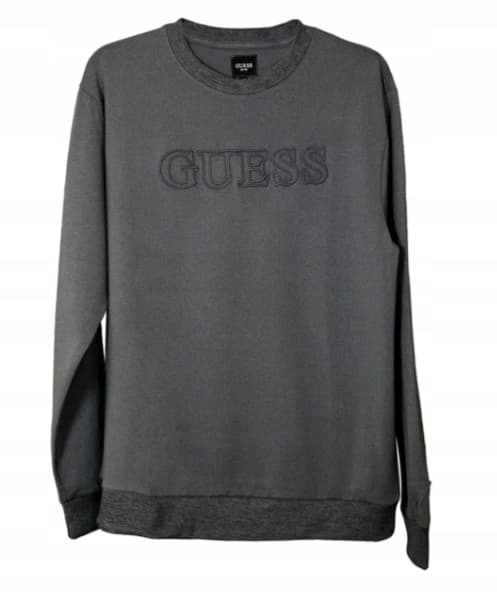 GUESS HERRE GRÅ LOGO PYJAMASHWEATSHIRT M 1Z3E3_B* M 1_3