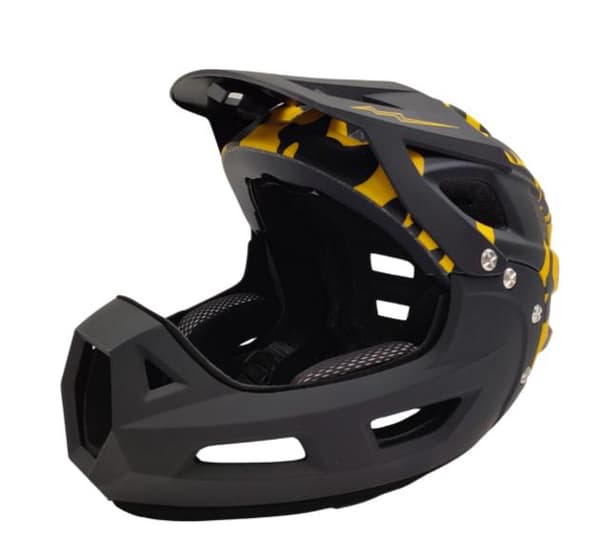 XRIDER XRFH003M Integralhjelm Sort og Gul