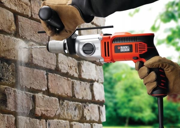 1100W 13mm BLACK DECKER slagboremaskine