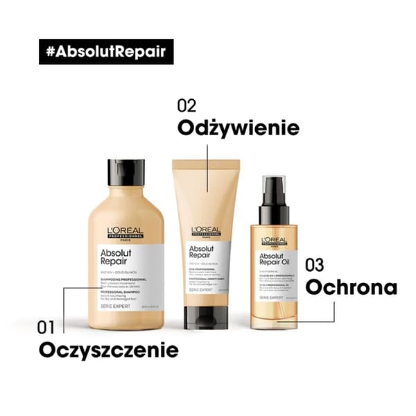Loreal Absolut Repair Shampoo 300ml