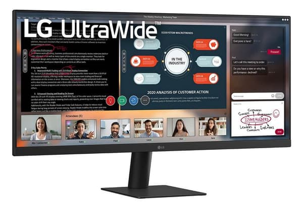 Monitor LG UltraWide 29U511A-B 29 WFHD IPS 100Hz HDR10 Sort