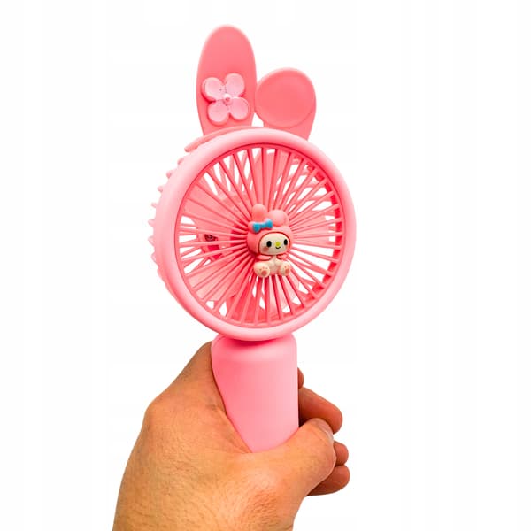 Mini Rejse Håndholdt Ventilator Kuromi til Børn USB