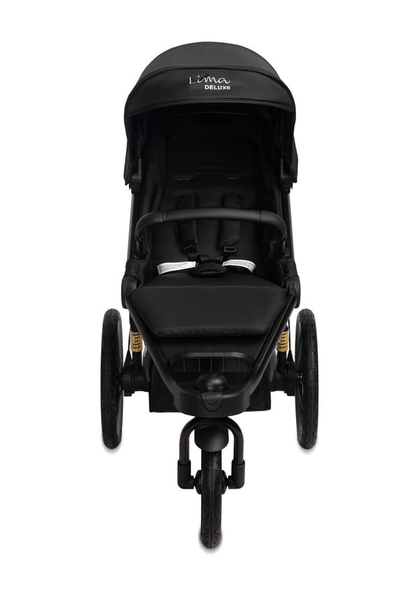 LIMA DELUXE SVART BARNVAGN
