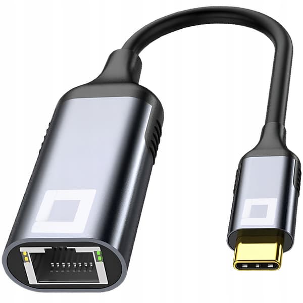 CO2 USB-C ETHERNET ADAPTER LAN NETVÆRKSKORT GIGABIT RJ45 2500 MB