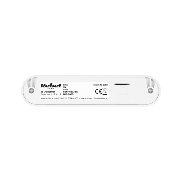 Router 4G LTE na kartę SIM micro SIM LAN Rebel