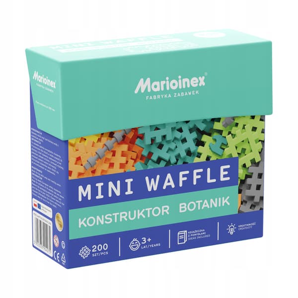 ECO Blocks MARIOINEX WAFFLES MINI 200e Botanik vihreä