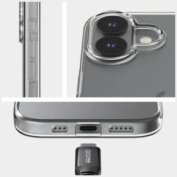 Etui - plecki ARAREE A-Fit iPhone 17 Pro Transparent