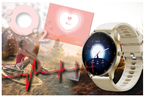 ÄLYKELLO UNISEX GRAVITY GT2-4 - BLUETOOTH-PUHELUT, MUKAUTETUT KELLOTAULUT (sg019d)