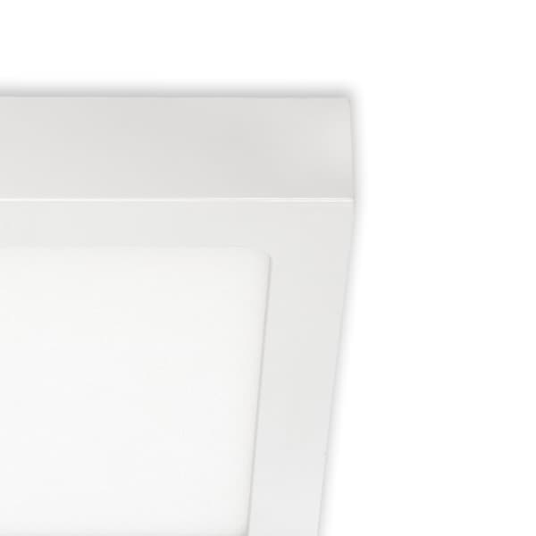 LOFTSLAMPE - PÅBYGGEMONTERING - HVID - LED 12W - NEUTRAL