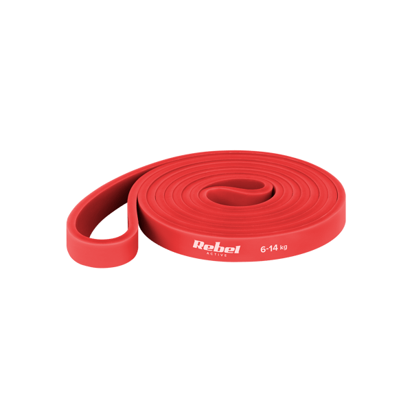 Rebel modstandsbånd elastisk træningsbånd 6-14 kg