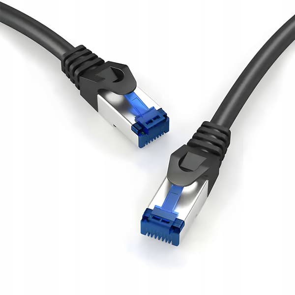 Patchkabel Montis S/FTP 6a RJ45 / RJ45 40 m sort