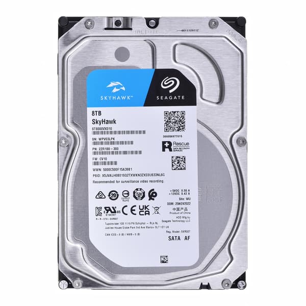 Kiintolevy Seagate SkyHawk 8TB SATA ST8000VX010