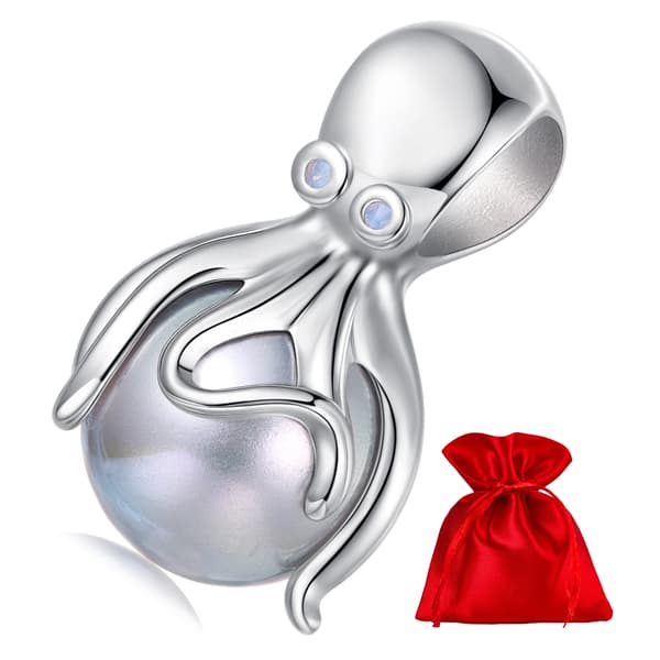 Silverberlock OCTOPUS pärlor silver 925 pärla