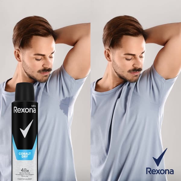 669000 Rexona för män spray kobolt torr