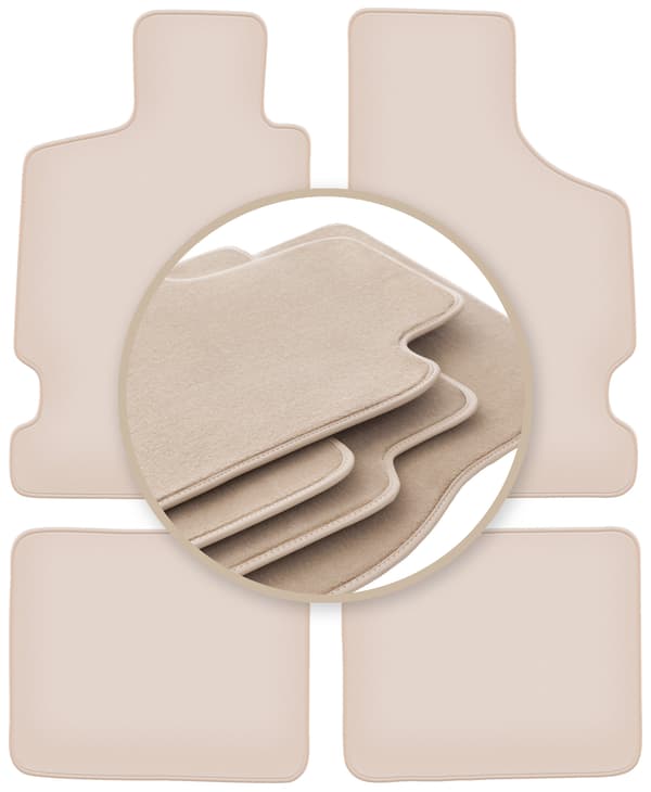 PREMIUM beige gulvmåtter til: Citroën Saxo hatchback 1996-2003