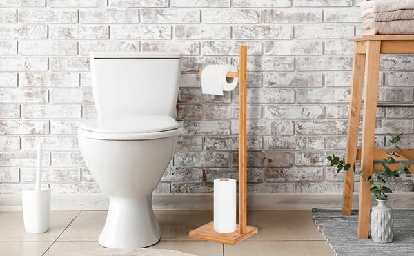 KEFAS luonnonbambuinen wc-paperiteline