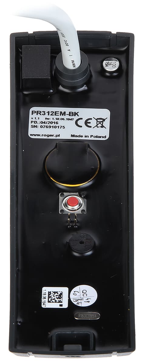 ADGANGSKONTROLLER PR312EM-BK-G ROGER