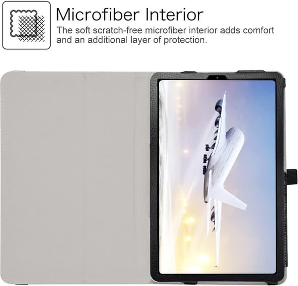 SORT LUKKET ETUI TIL TABLET ALLDOCUBE IPLAY 40 10,4' PU-LÆDER
