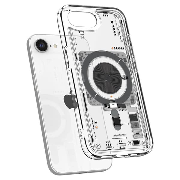 Spigen Ultra Hybrid Mag MagSafe – Etui til iPhone 16e (Zero One)