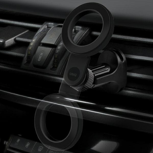 UNIQ magnetisk TrelixCar luftventilbeslag sort/midnat sort