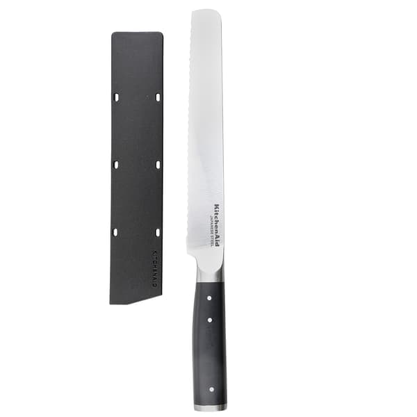 20 cm brødkniv med skede / KitchenAid