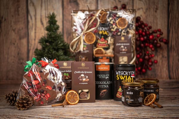 Gavekurv te og chokolade gave højtider