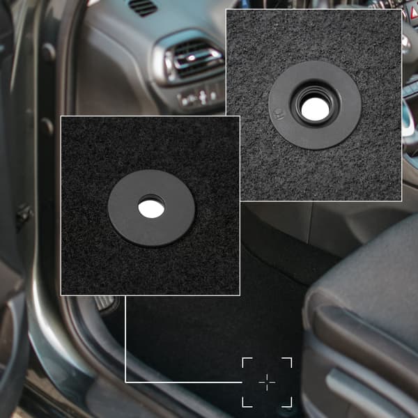 Velourmåtter BASIC forreste til: Ford Focus MK3 hatchback, sedan, kombi (2010-2018)