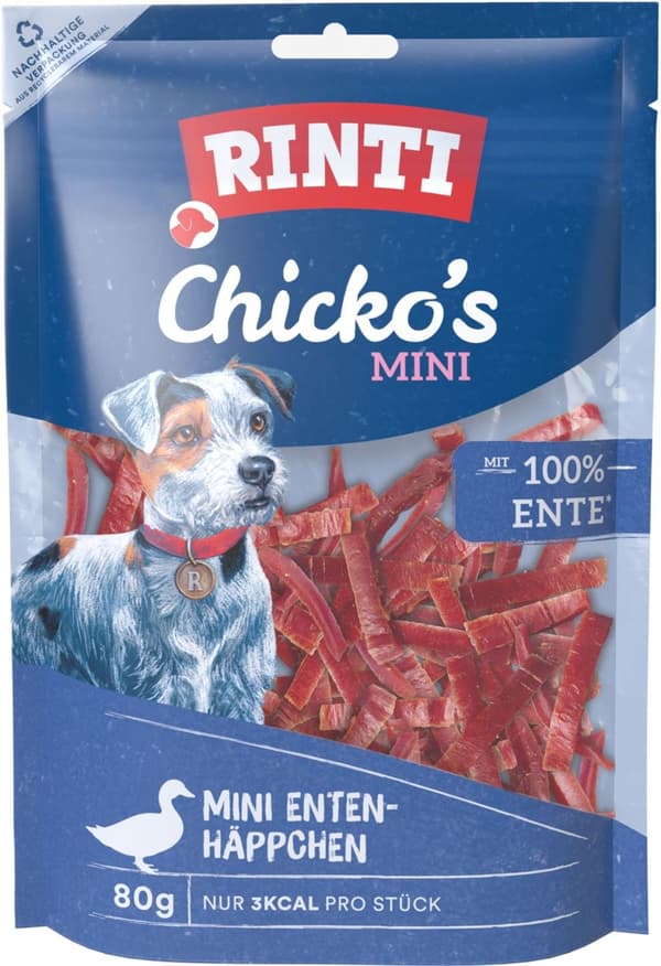 Rinti | Snacks Chicko Mini | 80g pose - And 80g