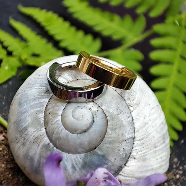 Titanklickring - guld - TK-042 1.2/10