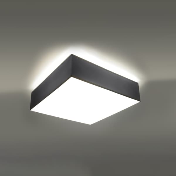 MODIX 2 E27 TAKLAMPA GRÅ LUMILO 01.163.37