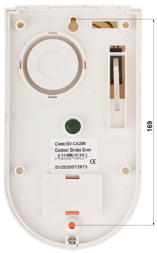 SV-CA208 ulkosireeni