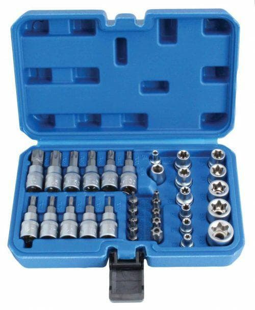 SATRA TORX TOPPENØGLER 3/8" 24 stk.