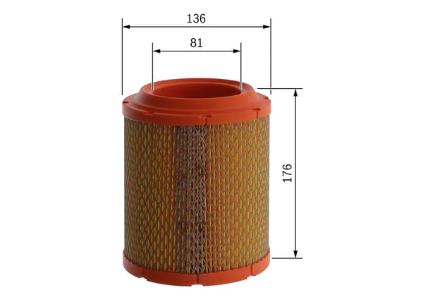 ILMANSUODATIN F026400413 BOSCH