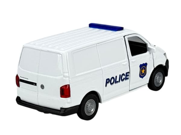 Welly VW Transporter T6 VAN polis 1:34 43762