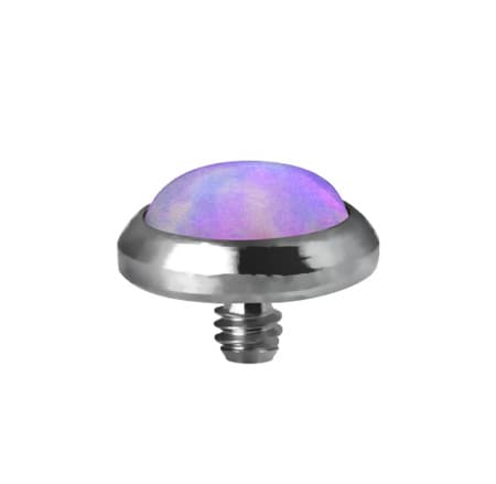 Titanmutter med opal OP38 - TNA-007 1.6/5