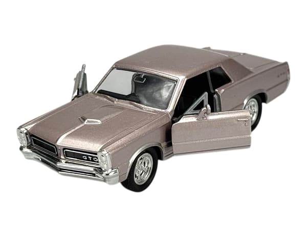 Welly OLD timer 1965 Pontiac GTO rosa 1:34 42313