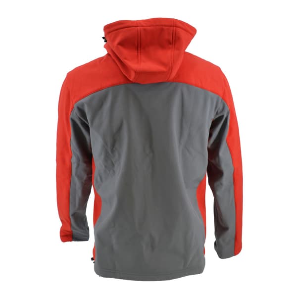 AWTOOLS SOFTSHELL JAKKE T4 RØD GRÅ XXL
