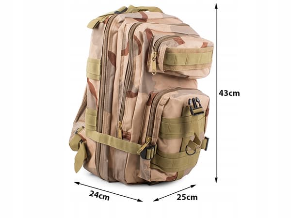 3P militärryggsäck beige (50) GAB_B