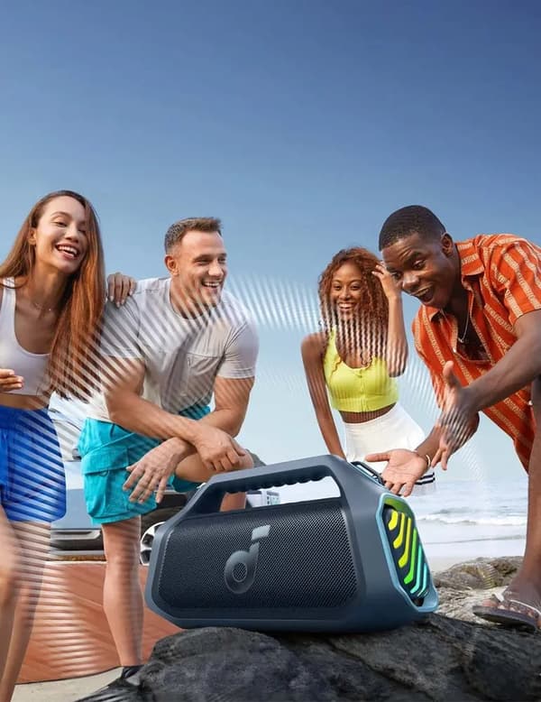 SOUNDCORE Boom 2 Plus Mobil Højttaler Blå