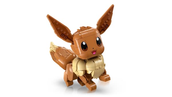 LEGO Pokémon 72151 Eevee, 587 dele, til voksne