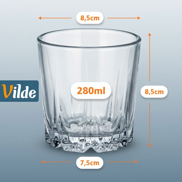 whiskyglas 280 ml 12 stk.